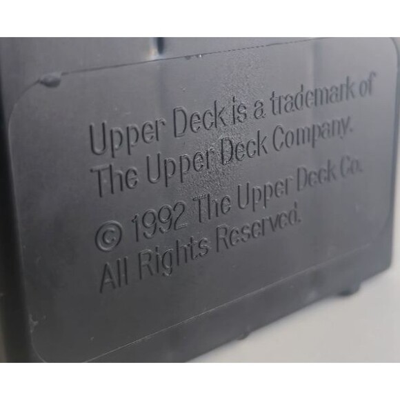 1992 Upper Deck Basketball Locker Trading Card Storage Box Only Set of 2 - Picture 6 of 6